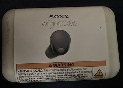 Sony WF-1000XM5 True Wireless Noise Canceling Earbuds - Black - BRAND NEW