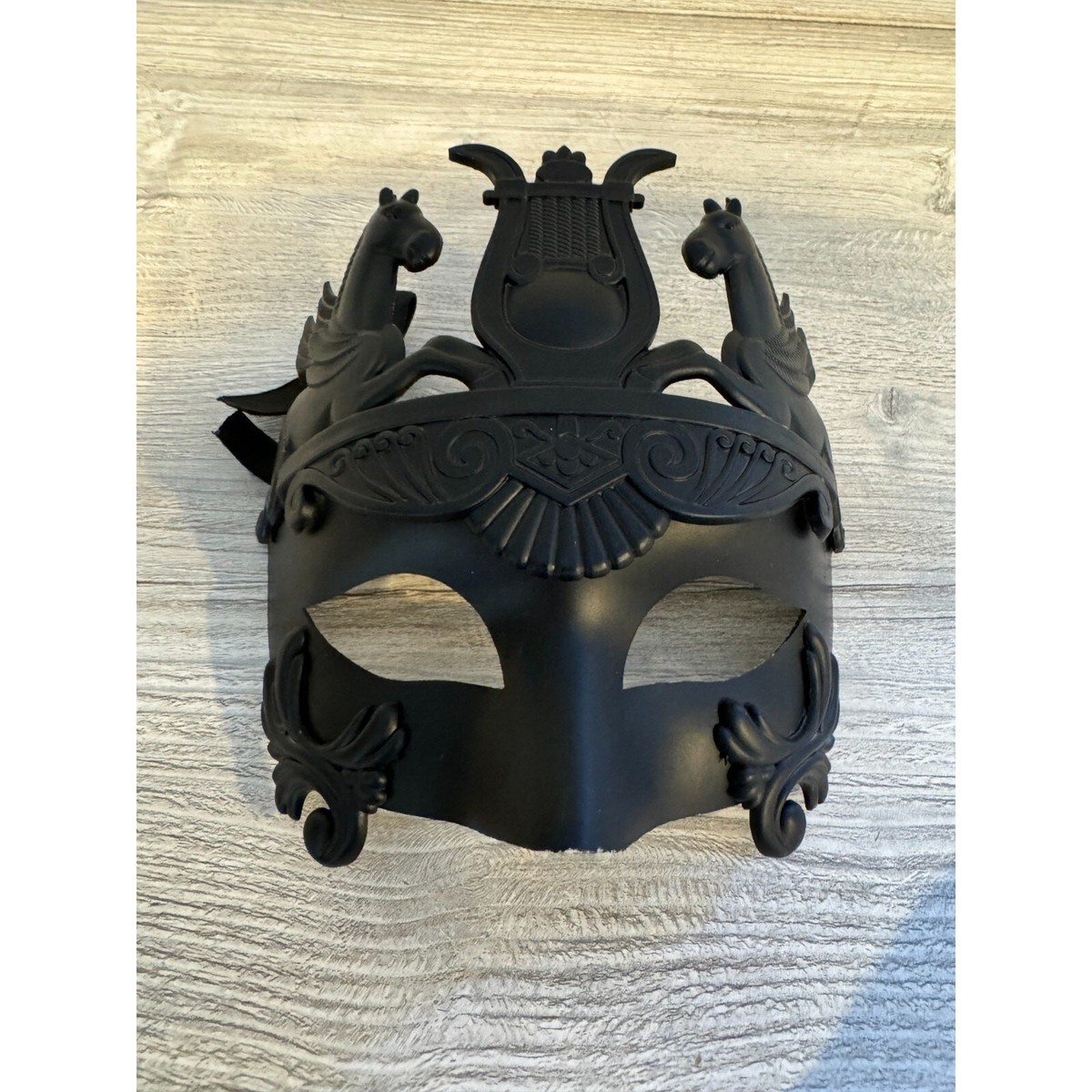 その他 mi Black Roman Greek Mens Adult Masquerade Soldier Mask | eBay