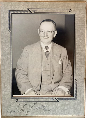 #ad Campbells Soup Signed Photograph Letter Eduard Lacourtiere Executive Chef RARE $139.99