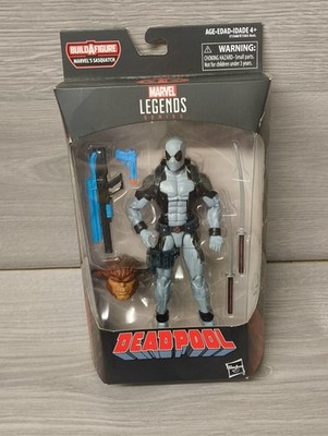 Hasbro - Marvel Legends - Deadpool X-Force (Sasquatch BAF Wave) grauer Anzug