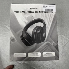 Raycon RBH820-BlK H20 Wireless Noise-Cancelling Over-the-Ear Headphones - Black