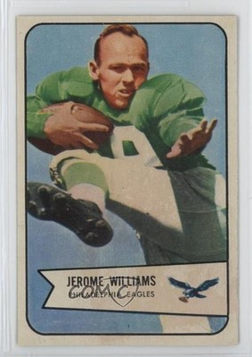 1954 Bowman Jerry Williams Jerome Williams #104 05k6