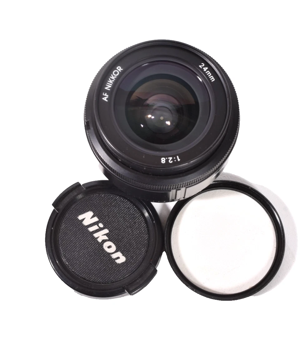 【中古】「非常に良い」Nikon 24 mm f / 2.8手動フォーカスAiレンズ Nikon Ai 24mm F2.8 美品 中古レンズ