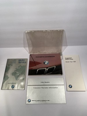 1984 BMW E28 533i 528e Owner s Manual Handbook **See Pics** Showing Wear 84 85