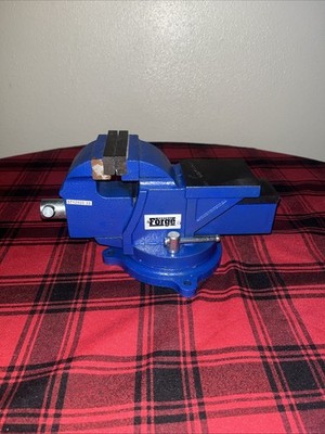 Central Forge 3'' Bench Vise w/ swivel base