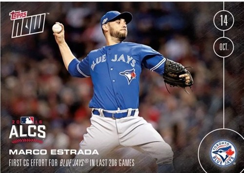 2016 Topps Now 583 Marco Estrada