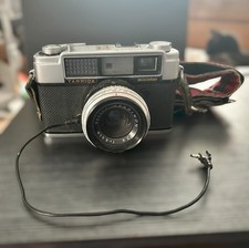 Vintage Yashica Minister II 2 35mm Rangefinder Untested For Parts/Repair