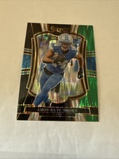 2025 Panini Select Premier Level Prizm Amon-Ra St. Brown #170 Detroit Lions NFL