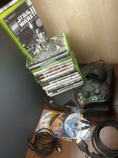 Used Microsoft Original Xbox Console 1 Wireless    19 Games, Motherboard V1.0