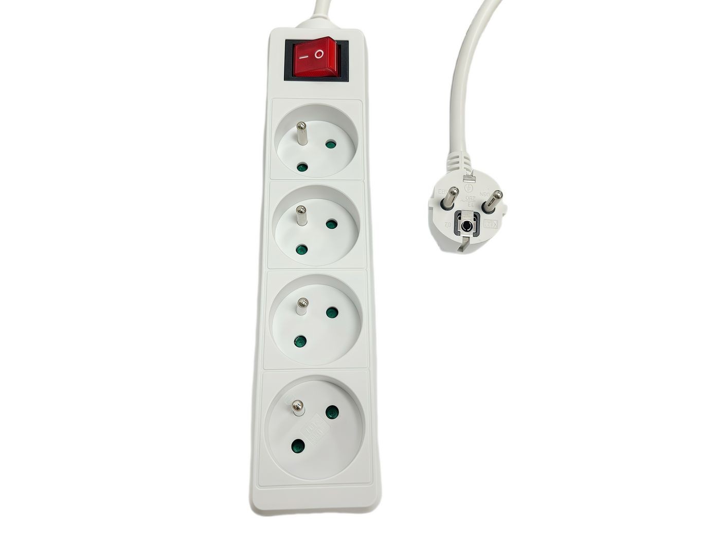 Microconnect White Mc-Psoo040500frw Power Extension 5 M 4 Ac Outlet(S) - Image 3