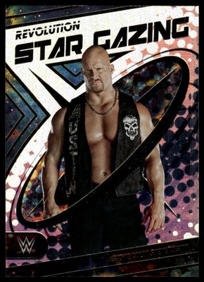 2023 Panini Revolution WWE ''Stone Cold'' Steve Austin #28 Star Gazing