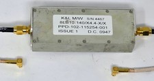 K L Harris 8LB10-140/X4.4-X/X PPD-102-115254-001 Issue 1 Bandpass Filter