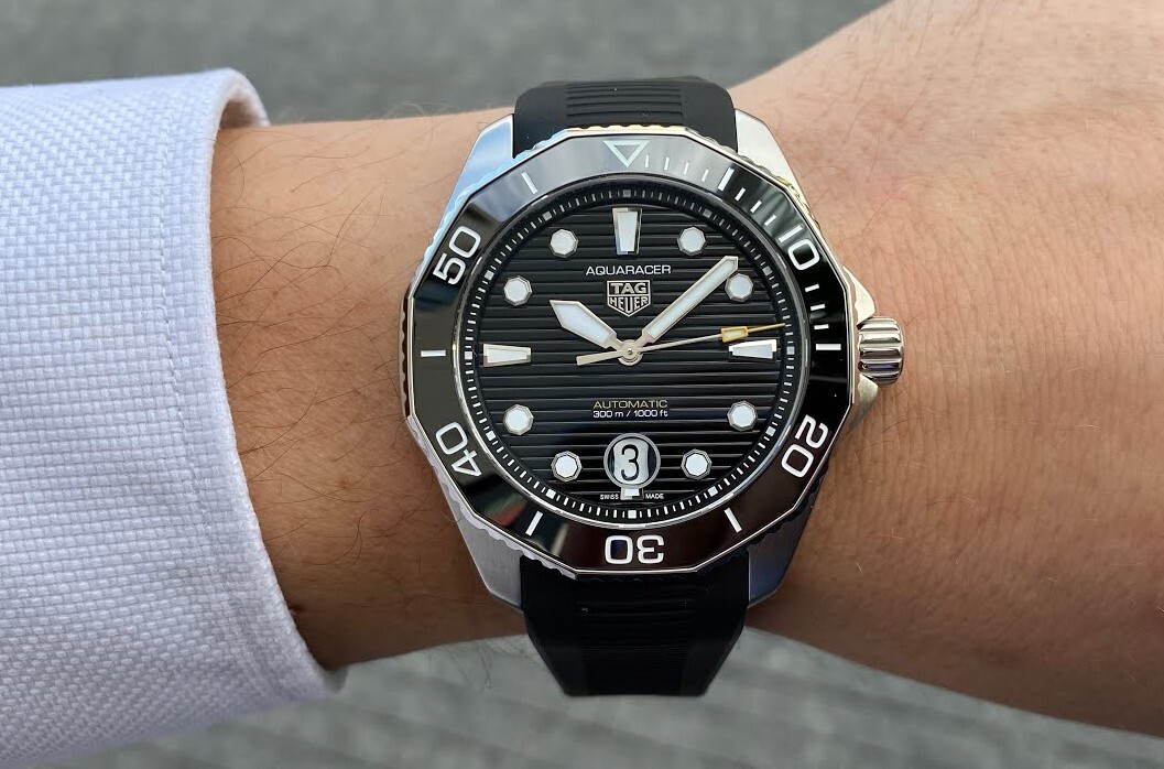 本物保証 TAG HEUER AQUARACER 300 自動巻 動作品 Tag Heuer Aquaracer Professional 300, Automatic Watch, 43 mm