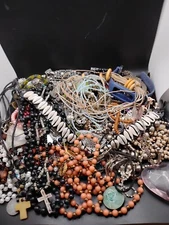 Lot Of Vintage Junk Drawer Jewelry 