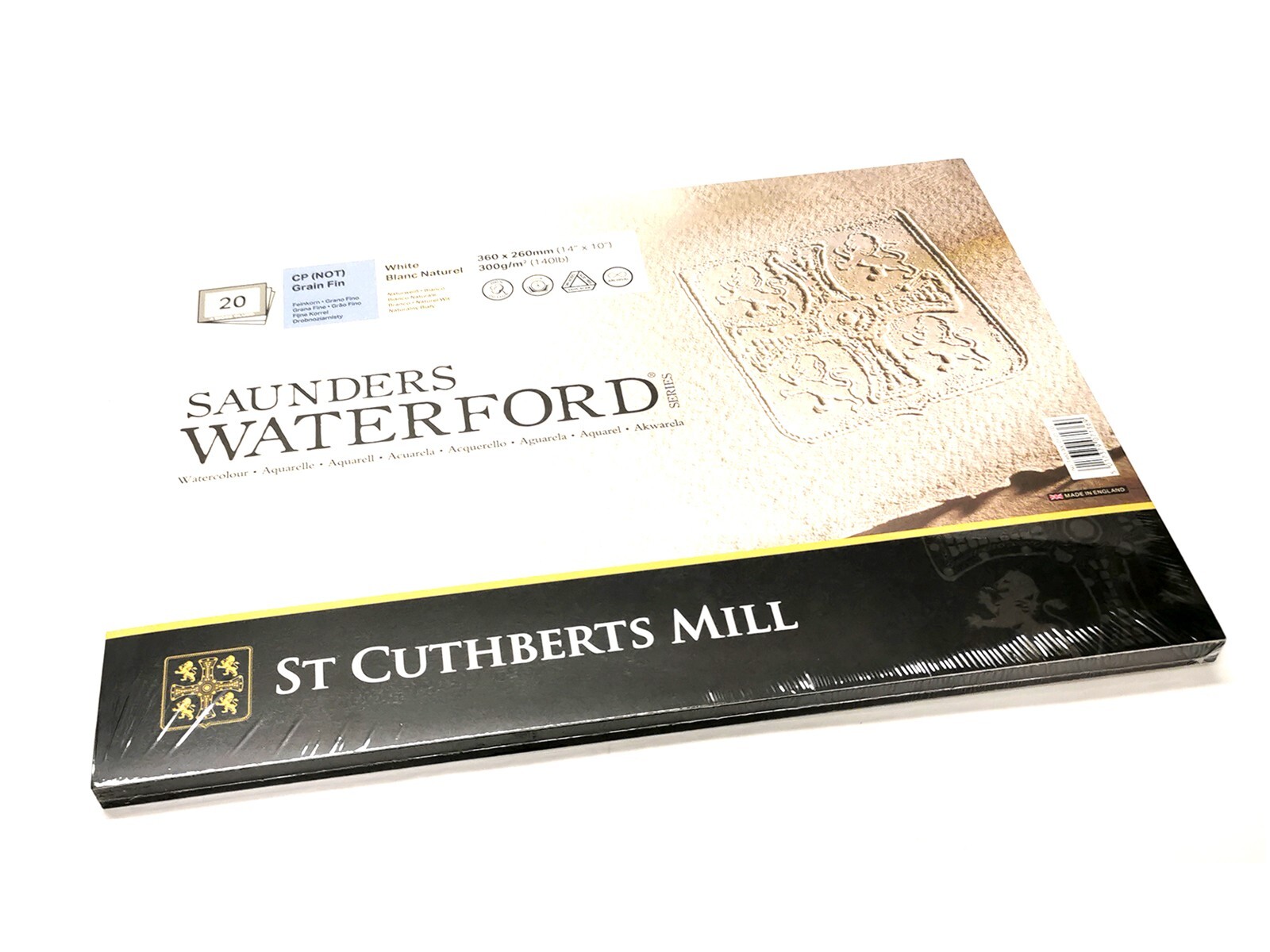 ST CUTHBERTS MILL - SAUNDERS WATERFORD - 300 g/mq - CP - 36x26cm - 20 FG - GF