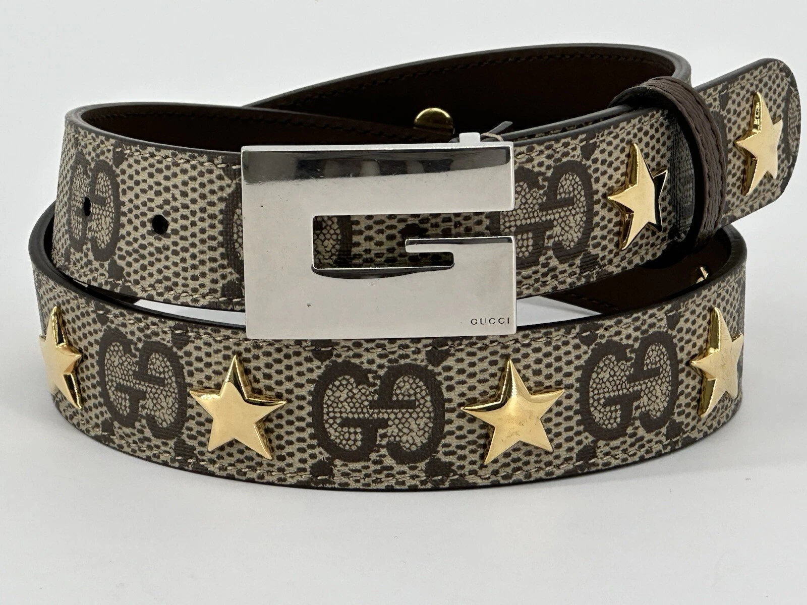 Ceinture homme neuve luxe originale GUCCI  710090   taille   80 cm