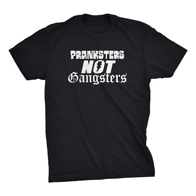 Jerry Garcia Pranksters not Gangsters T-shirt Grateful Dead JGB inspired tee