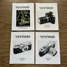 1991 Viewfinder Quarterly Journal Leica Society Photography Magazine FULL YEAR
