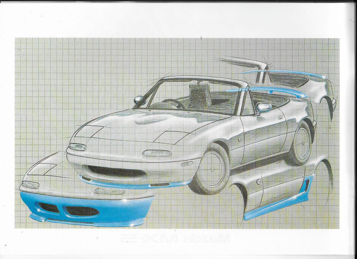 まぁページ 1995 Mazda MX-5 White Manual, 5 speed Right Hand Drive