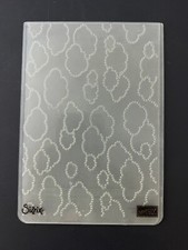 Stampin Up Sizzix Big Shot Cloudy Day Textured Impressions Embossing Folder