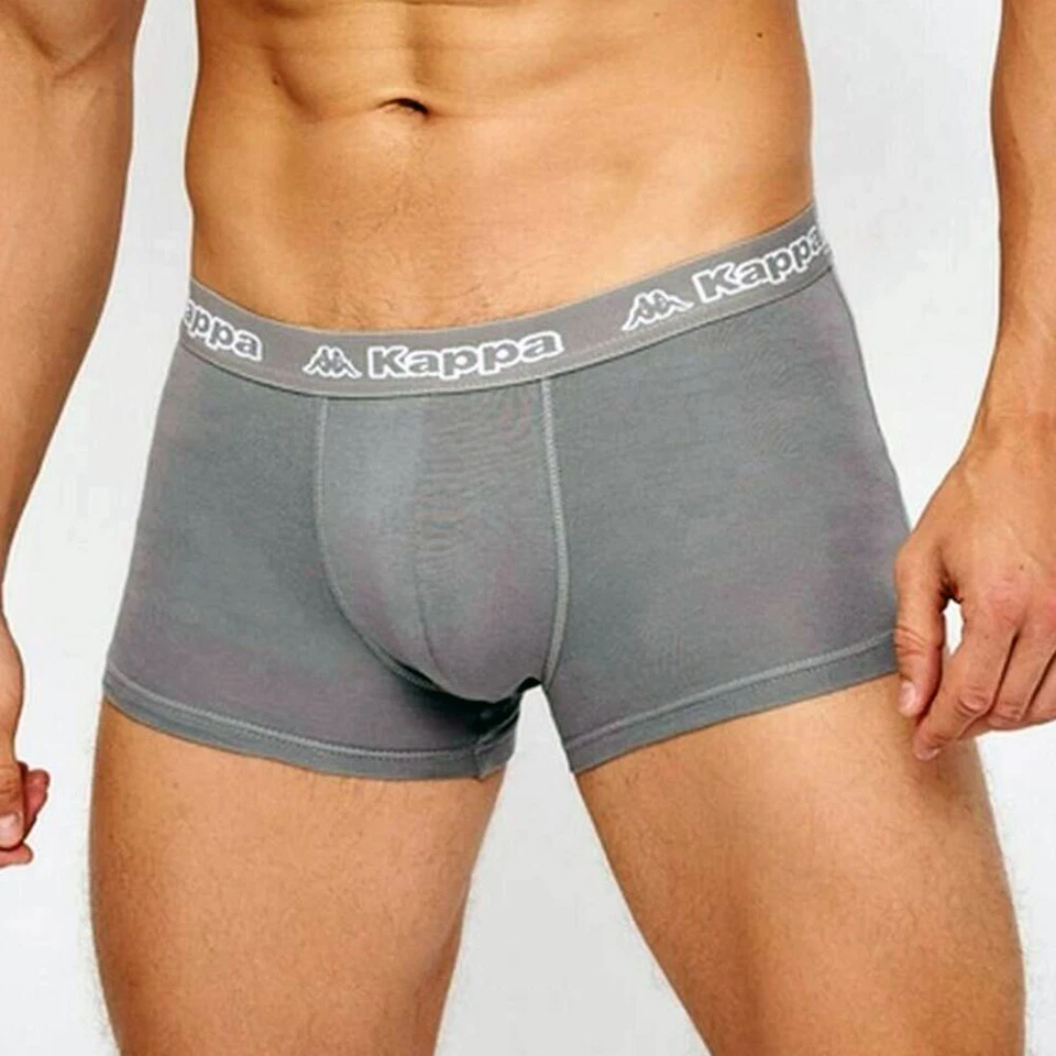 3 Boxer Man Kappa Stretch Cotton with Elastic Outer Logoed Art. K1221 - Image 2 of 4