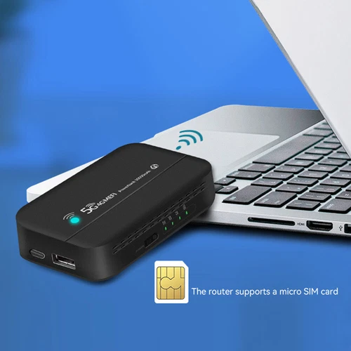 4G LTE Mobile Router 10000mAh Portable Power Bank WiFi for Outdoor Trip Internet - Picture 2 of 14