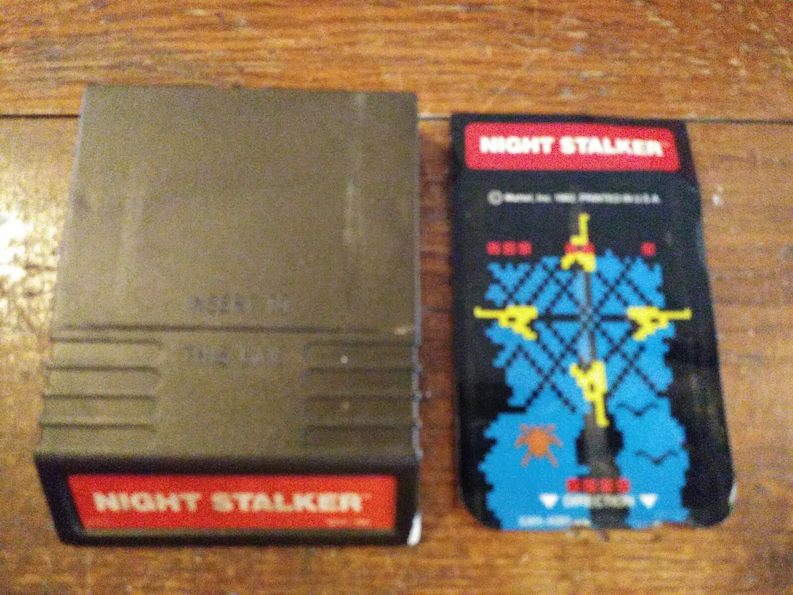Jeu Intellivision Night Stalker 1982 CIB - Boîte, Cartouche, Notices, Superpositions - Testé