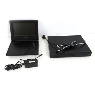 Lot of 2  DVD Players Tested and work Dynex 7'' DX-P7DVD & Insignia NS-D160A14