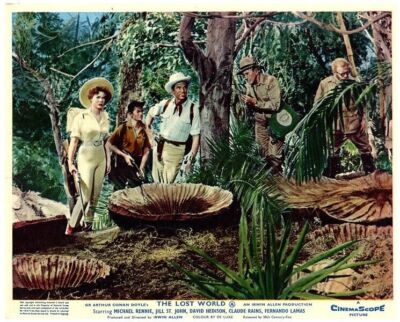 The Lost World 1960 Jill St. John Claude Rains Michael Rennie 11x14 photo
