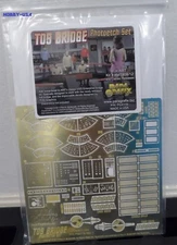 PARAGRAFIX 1/32 Star Trek: USS Enterprise Bridge Photo-Etch Set  AMT NEW PGX178