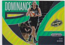2022 Prizm WNBA Basketball GREEN Dominance #5 SUE BIRD