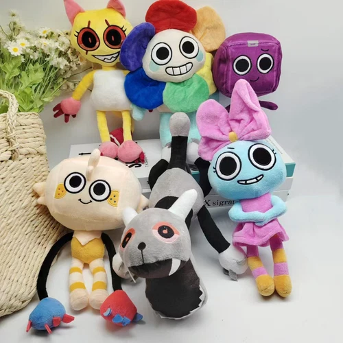 Dandy'S World Plush Pebble Finn Flutter Dandys World Plushie Horror Game Soft - Picture 5 of 30
