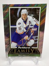 2021-22 Upper Deck Hockey Parkhurst Family Tradition INSERT Brett Hull #FT-1 HOF