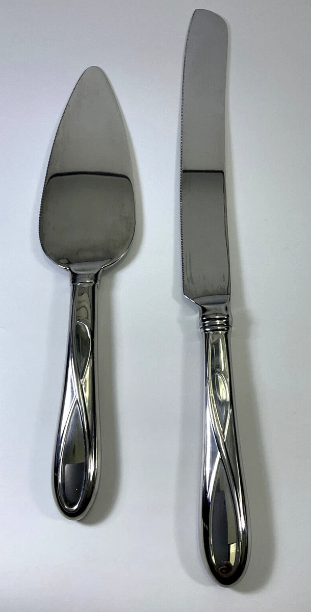 Couteau à Gâteau Waterford Lismore Cristal Argenté - Neuf En Boîte Avec étiquette
