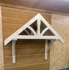 Timber roof Front Door Canopy handmade