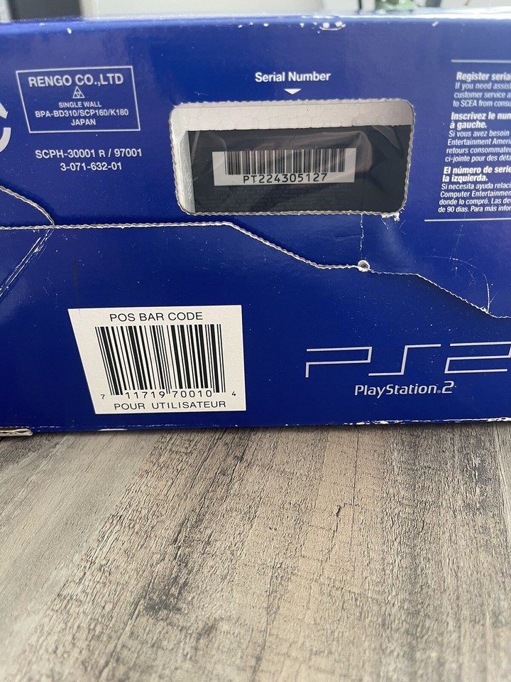 PlayStation 2 SCPH-30001 R Brand New FACTORY SEALED | eBay
