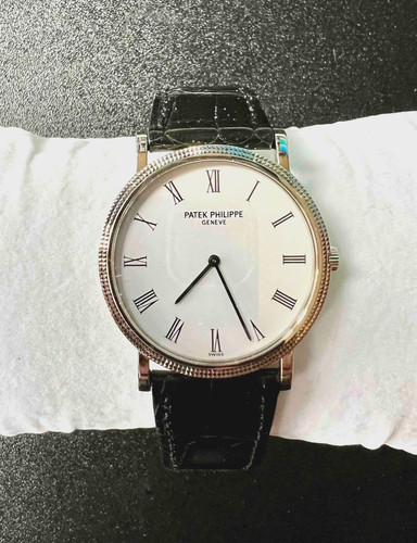 Patek Philippe Calatrava 3520dg-001 32mm 18k White Gold