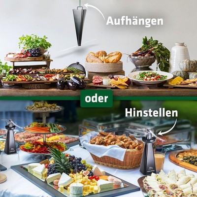 Er Ist Wieder Da GARDIGO® Wespenwedler - 2er Set I Fliegenwedler - Foto 9