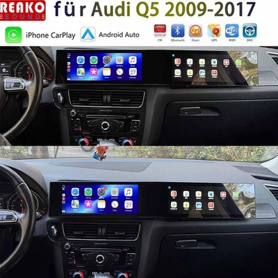 für Audi Q5 2009-2017 21-Zoll-Doppelbildschirm Autoradio apple carplay 8G+128GB