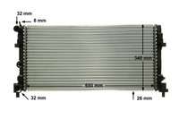 Mahle MotorküHler (Cr 1096 000P) FüR VW Polo V Seat Ibiza IV Audi A1 Skoda