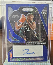 SIR'JABARI RICE 2023-24 PRIZM ROOKIE SIGNATURES BLUE CHOICE RC AUTO /49