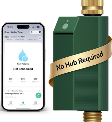 MOES WiFi Water Timer for Garden Hose, No Hub Required WT601 !Brand New!