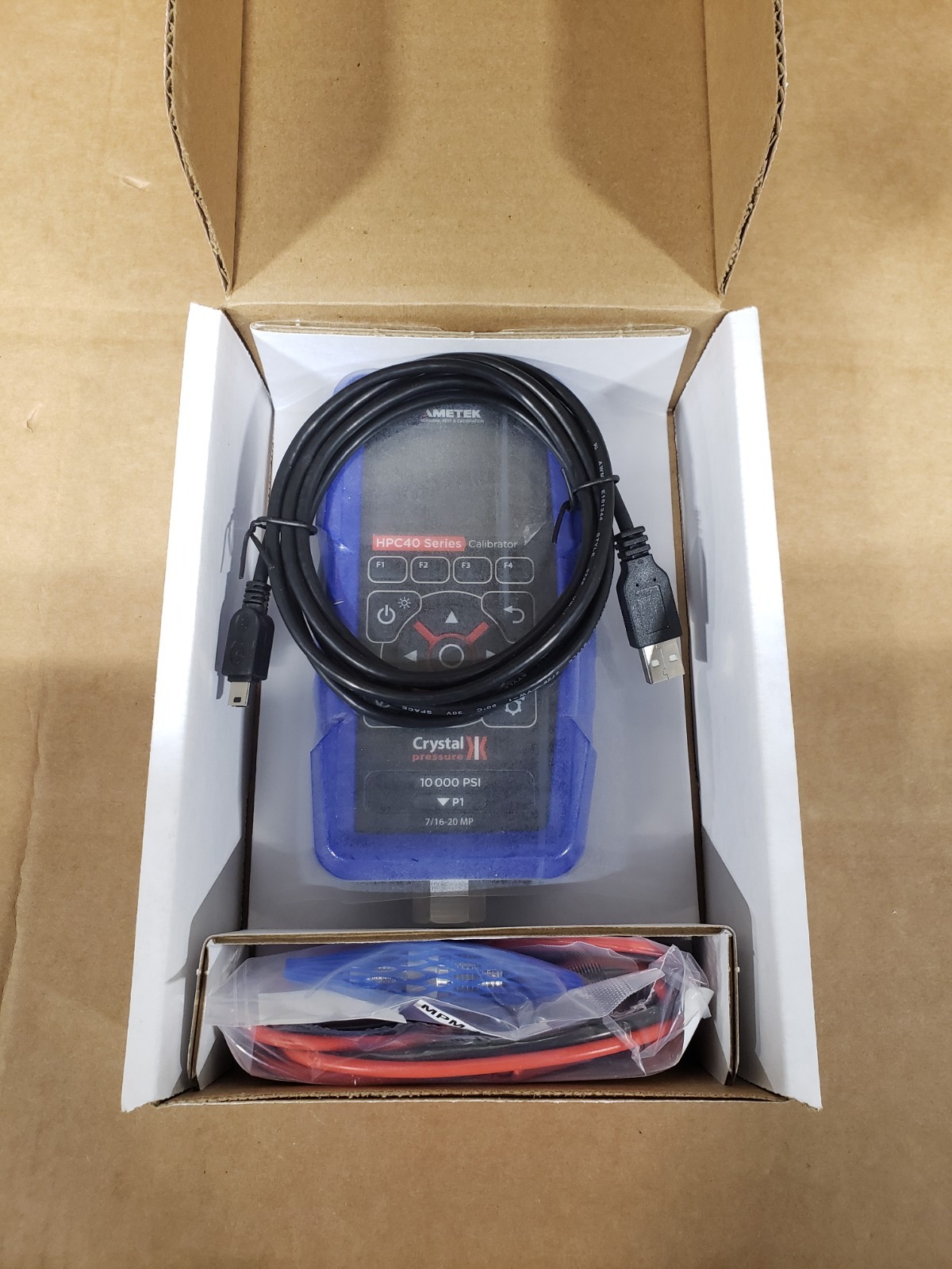 Ametek Crystal HPC41-10KPSI HPC40 Series Pressure Calibrator 10k PSI, NPT - NEW