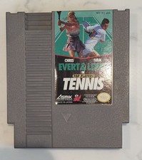 Chris Evert & Ivan Lendl in Top Players Tennis NES