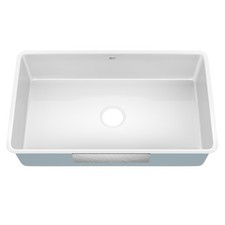Kraus KE1US32G Pintura 32" Undermount Porcelain Enameled Steel