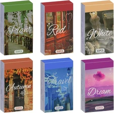 Aesthetic Washi Sticker Set - 300 Pcs for DIY Journaling and Crafting