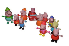 Lot of 11 Peppa Pig Figures