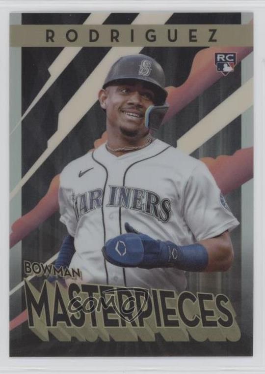 2022 Bowman's Best Bowman Masterpieces Julio Rodriguez #BM-10 Rookie RC