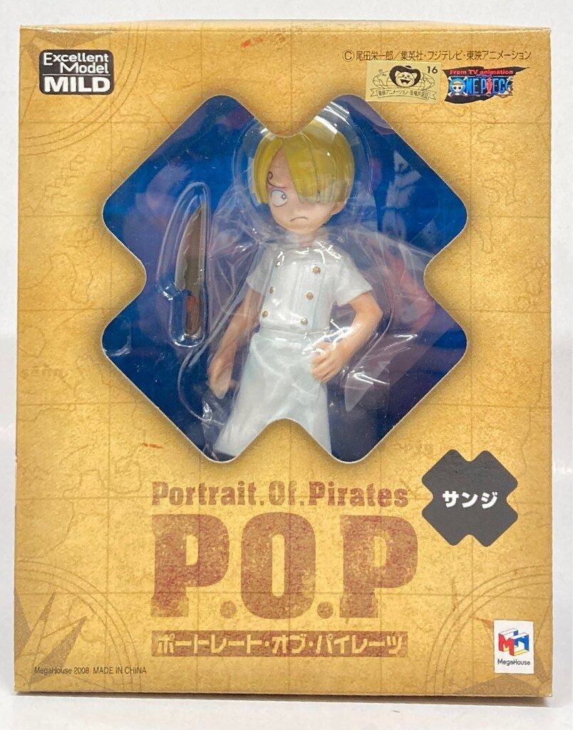 Portrait.Of.Pirates P.O.P ONE PIECE CB-1 SANJI Figure Kid Version