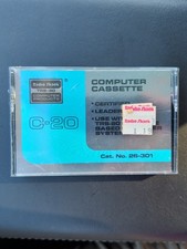 Radio Shack TRS-80 C-20 Computer Cassette Data Tapes - NOS - Sealed - Brand New